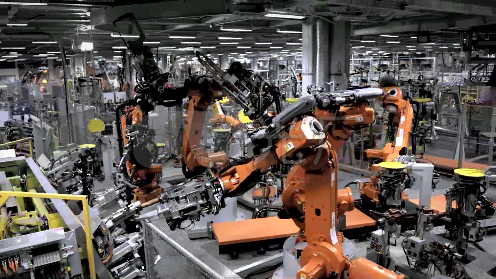 工業機械與五金制造的矢量插畫應用